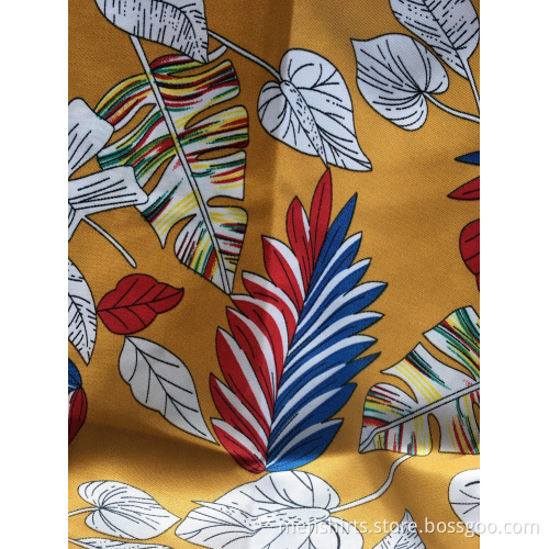 Cotton Printing Hawaii Shirt 133x72